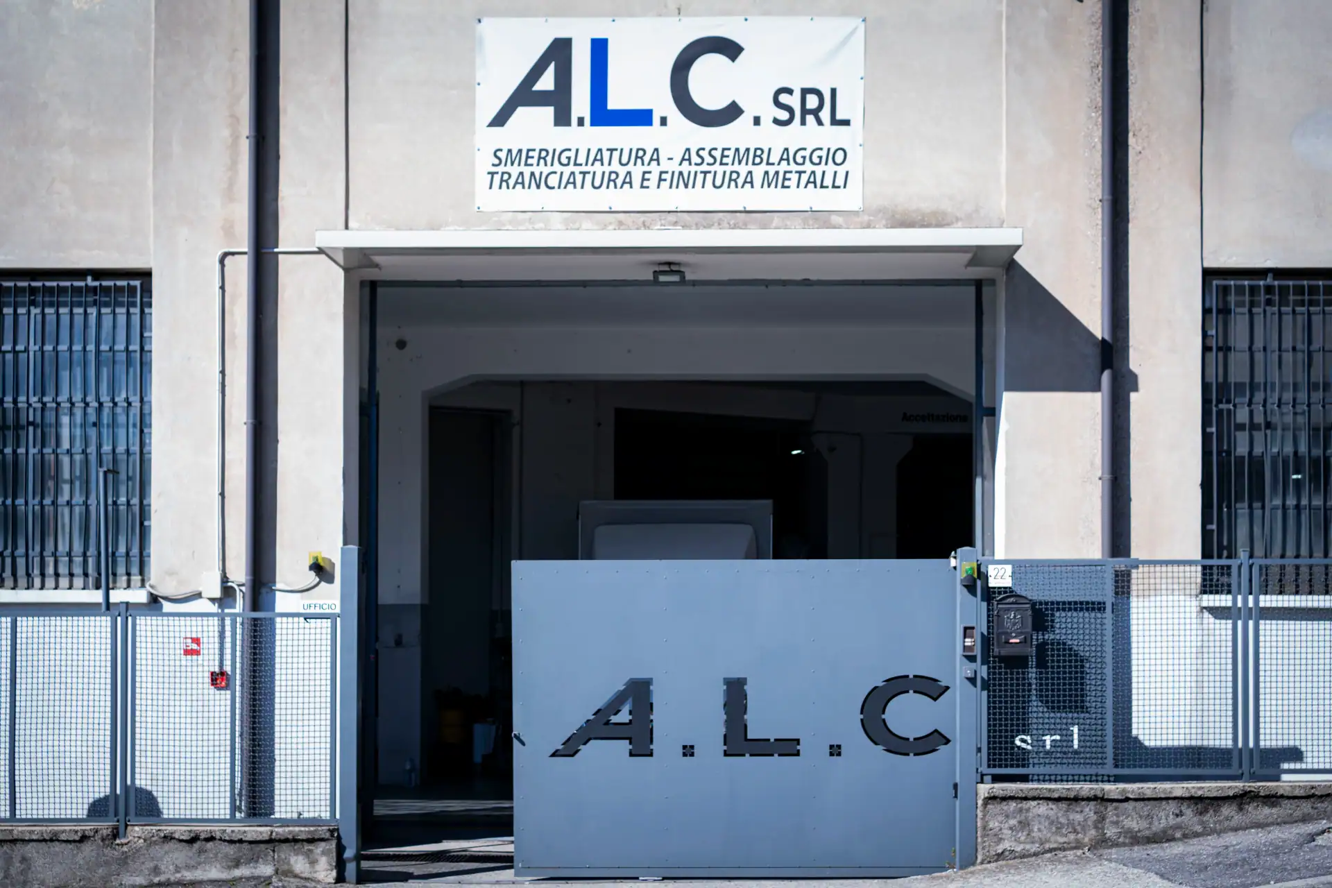Cancello realizzato da ALC SRL
